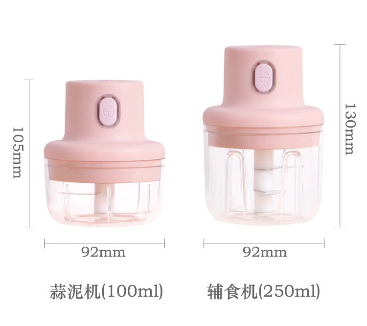 Usb Charging Smart Portable Food Mini Slicer Manual Onion Fruit Mini Meat Grinder Food Grinder 10