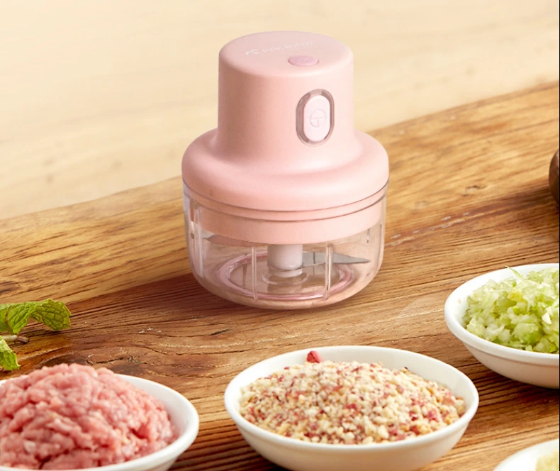Usb Charging Smart Portable Food Mini Slicer Manual Onion Fruit Mini Meat Grinder Food Grinder 11