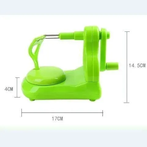 Kitchen Accessories Hand Held Rotary Fruit Apple Peeler Corer Slicer 9