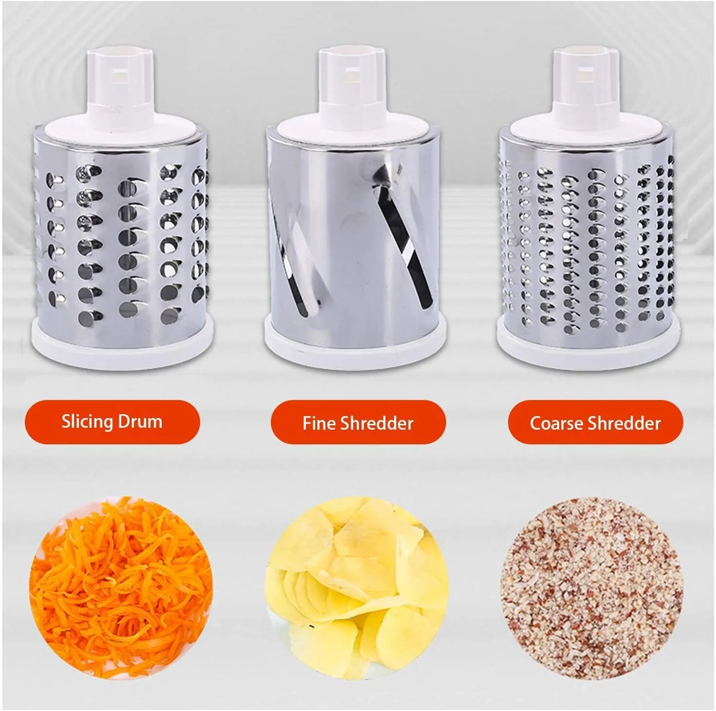 Custom Logo Upgraded Manual Vegetable Slicer Cheese Grater Vegetable And Walnuts Easy To Clean 8