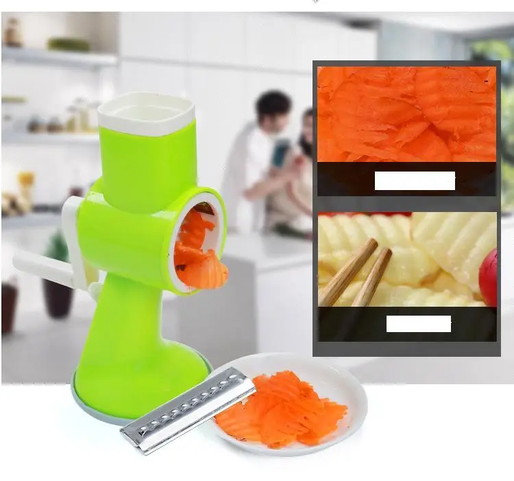 Wholesale Rotary Handheld Vegetable Slicer Cheese Grater Food Chopper Rotary Vegetable Cutter 8 Wholesale Rotary Handheld Vegetable Slicer Cheese Grater Food Chopper Rotary Vegetable Cutter 8