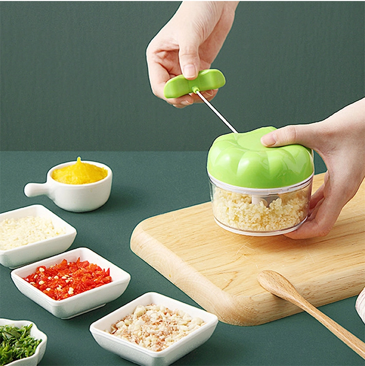 Multifunction Magic Pull Chopper Vegetable Cutter Meat Garlic Crusher Chopper Slicer 11