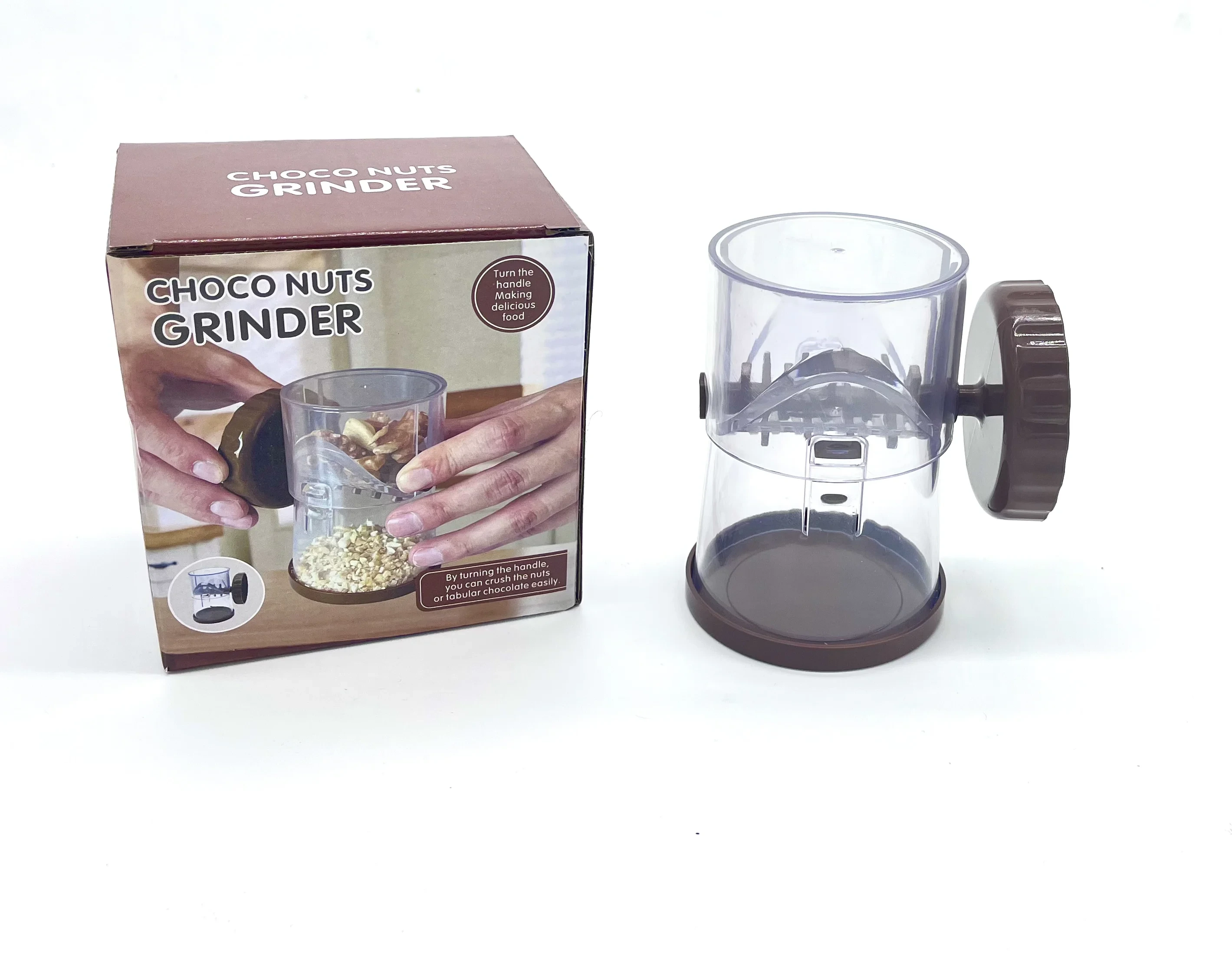 Cheap Automatic Spice Nuts Grains Mill Mini Grinder Stainless Steel Coffee Grinder With Detachable Big Cup 12
