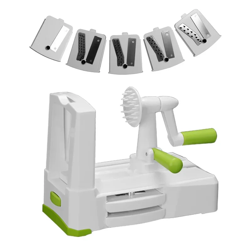 Hot Sale 5 Blades In 1 Vegetable Spiralizer Vegetable Slicer