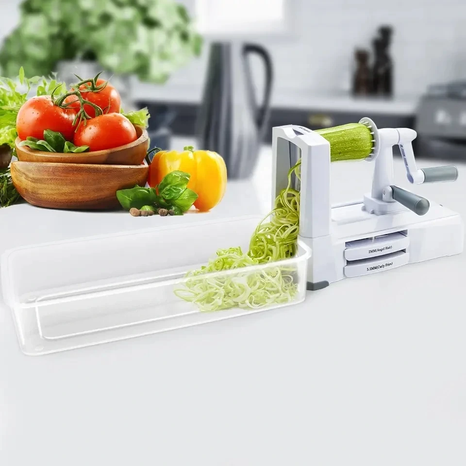 Hot Sale 5 Blades In 1 Vegetable Spiralizer Vegetable Slicer 11