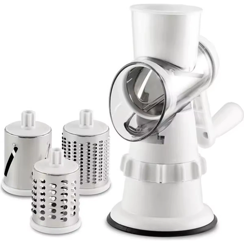 Vegetable Chopper Hand Slicer Multi-functional Hand Roller Slicer Household Kitchen Slicer Grater Rotary Vegetable Cut